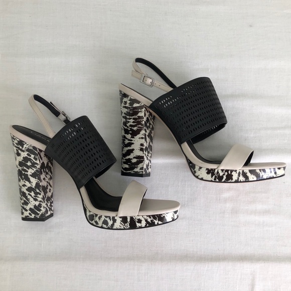 Calvin Klein Platform Dress Sandal - Sz 9.5 - Picture 2 of 6